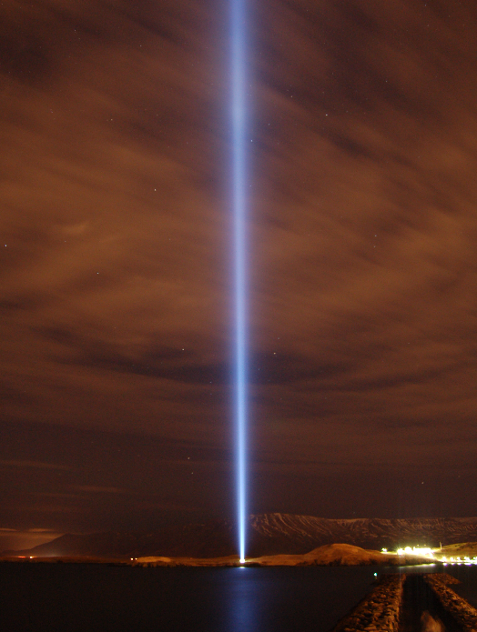 John and Yoko Lennon's Imagine Peace Tower